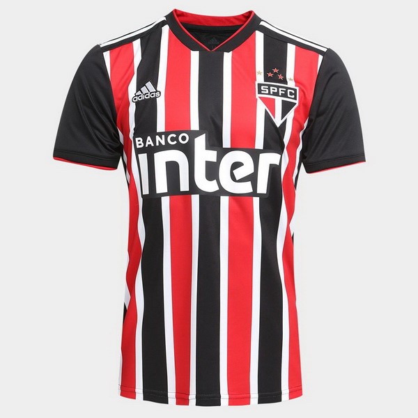 Camiseta São Paulo Segunda 2018-2019 Rojo